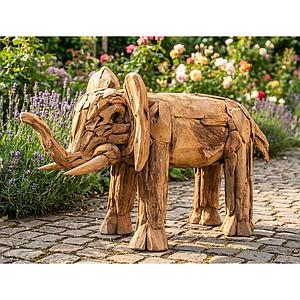 Elefant 60 Wurzelholz
