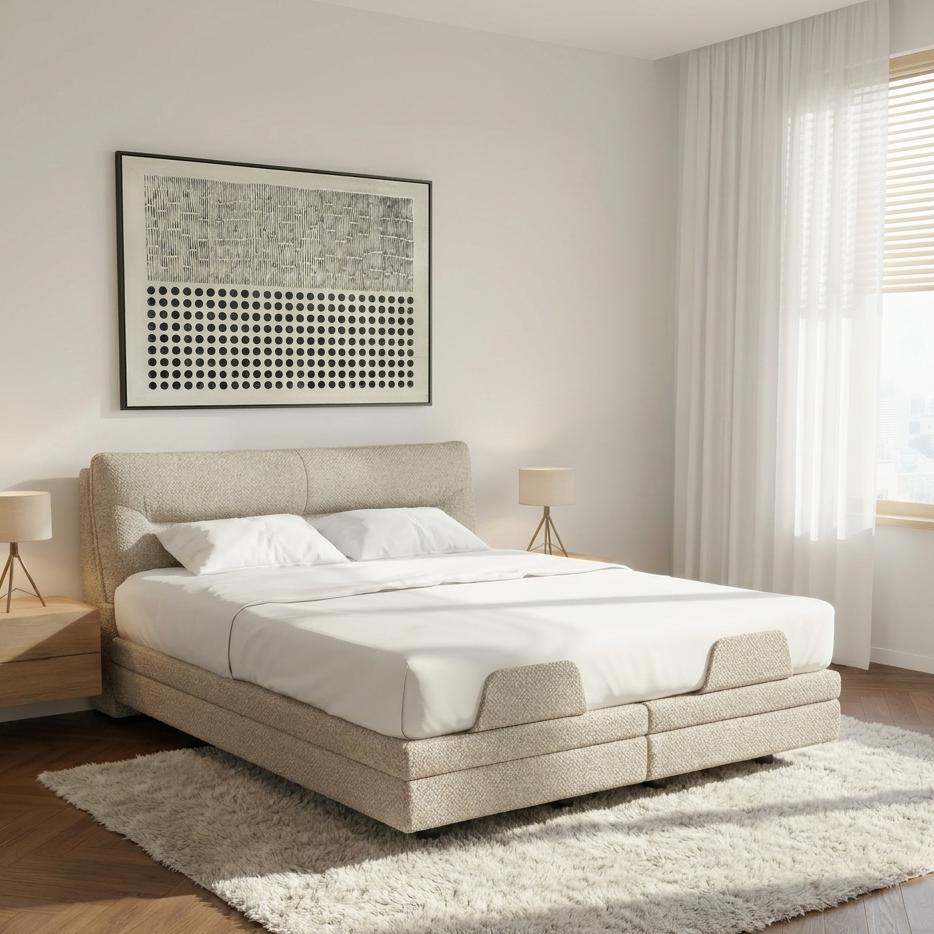 Narvik-Med 160/180 beige