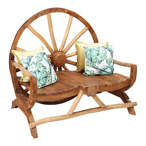 Wheel bench Re-Teak