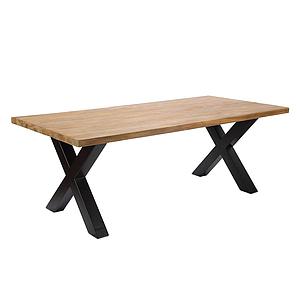 Maßtisch 160+ ReTeak BIN, gerade K.