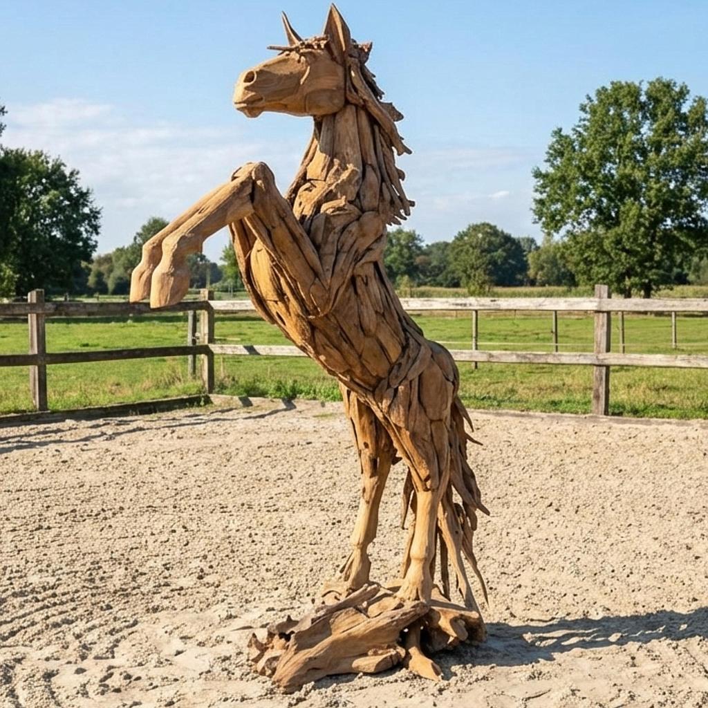 Saar-Mustang 240cm, Wurzelholz