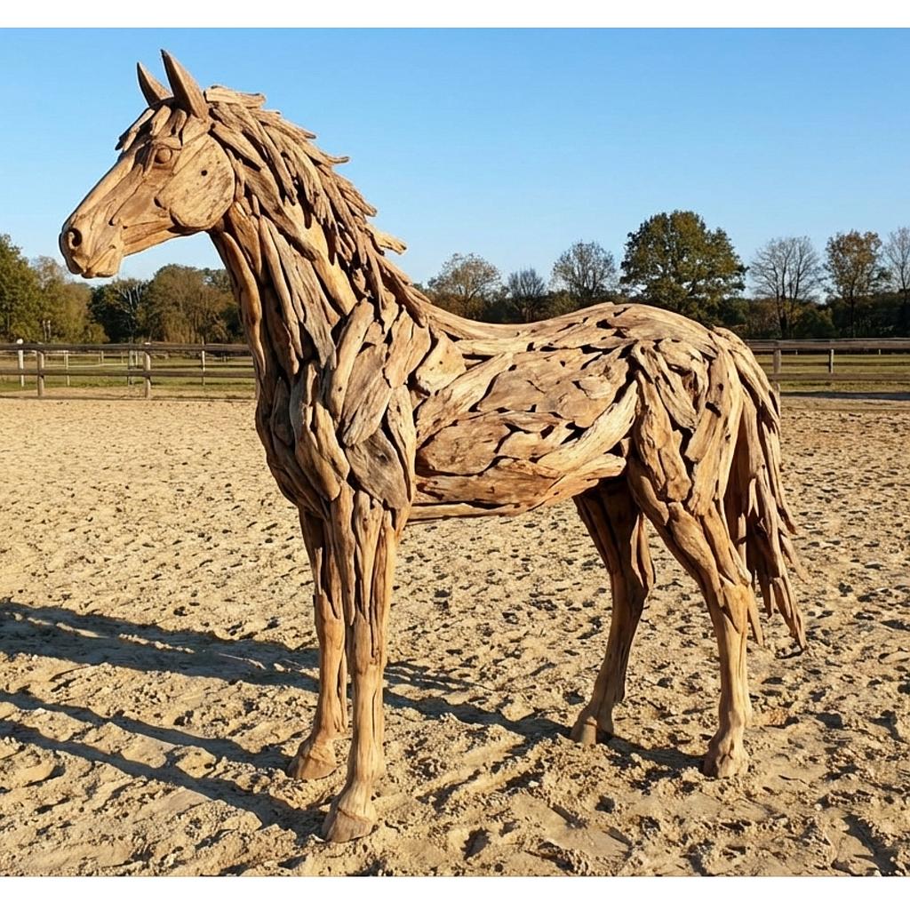 Saar-Hengst 220cm Wurzelholz